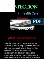 DISINFECTION in Health Care