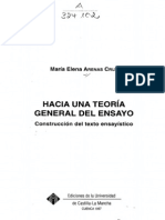 Hacia Un Teoria Gral. Del Ensayo-Arenas Cruz