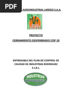 Empresa Agroindustrial Laredo - Aseguramiento de Calidad