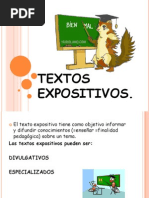 Textos Expositivos