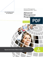 Advanced Management Programme-InSEAD