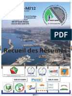 Recueil de Resumés IC-WNDT12