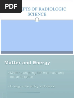 Concepts of Radiologic Science