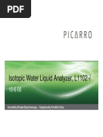 Picarro Isotopic Liquid Water Analyzer v2