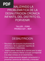 Foro Desnutricion Porvenir