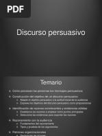 Discurso Persuasivo