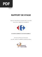 Rapport de Stage CARREFOUR