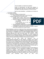 Aristoteles Sobre La Conducta Humana