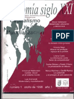 Modernidad y Mundialización, Economia Siglo Xxi