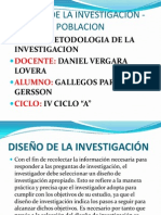 Diseño de La Investigacion - Poblacion