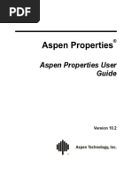 Manual AspenProperties