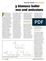 Improving Biomass Boiler Performance and Emissions