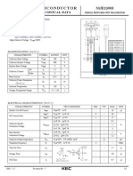 Semiconductor MJE13003: Technical Data