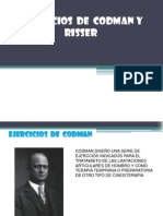 Ejercicios de Codman y Risser