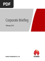 Corporate Briefing