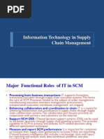 Information Technology in Supply Chain Management