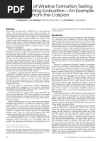 Integration of Wireline Formation Testing and Well Testing Evaluation-An Example From The Caspian