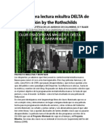 La Verdadera Lectura Mkultra DELTA de Matrix