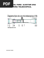 Manual para Ajustar Miras Telescopicas