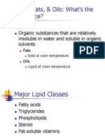 Lipids, Fats, & Oils: What's The Difference?