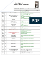 Post Chapter 15 AP Statistics Test Prep Assignments: Date Day Topic Assignment Stamp