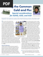 Treating The Common Cold and Flu: Special Considerations For ADHD, ADD, and ASD by Kim Gould, RPH, MS