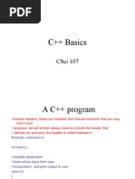 C Basics