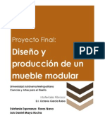 Diseño y Producción de Un Mueble Modular