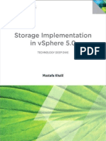 Storage Implementation in VSphere 5