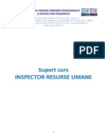 Suport Curs Inspector Resurse Umane