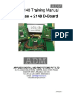 Tkbase + 2148 D-Board: Lpc2148 Training Manual