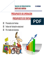 Presupuesto de Ventas