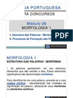 Módulo 08 - Morfologia 1 - Estrutura Das Palavras Morfemas