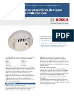 Hoja de Datos de Detector de Humo