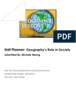 EDEL453 Spring2014 MicheleSTERING Unit Plan Planner