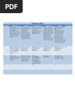 Weather Unit Calendar