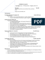 Teaching Resume