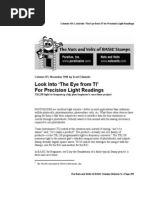 Look Into The Eye From TI' For Precision Light Readings: Column #21, November 1996 by Scott Edwards