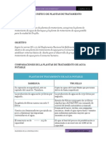 Analisis Critico de Plantas de Tratamiento