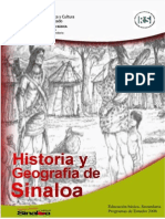 Historia y Geografia de Sinaloa