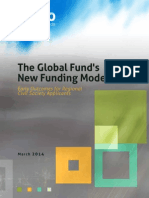 The Global Fund's New Funding Model: Early Outcomes For Regional Civil Society Applicants