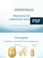 Exploración Articular