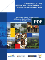 Lineamientos para La Planificacion Del Desarrollo y El Ordenamiento Territorial