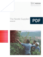 Nestle Supplier Code