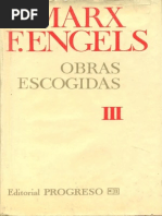 Marx Engels Obras Escogidas Tomo III