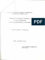 Clasificaciones Climaticas - Himat 1991