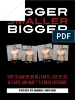 Bigger Smaller Bigger by Nate Greene With John Berardi and Martin Rooney