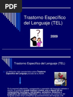 Trastorno Específico Del Lenguaje (TEL)