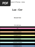 Apresentação de PowerPoint Sobre A Luz-Cor