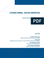 Litiasis Renal. Cólico Nefrítico: Guía de Actuación Clínica en A. P.